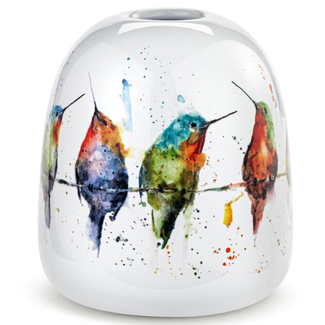 Demdaco/misc Product Vase - Hummers on Wire