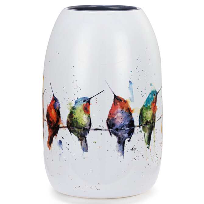Demdaco/misc Product VASE-HUMMERS ON WIRE DC TALL