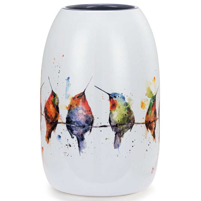 Demdaco/misc Product VASE-HUMMERS ON WIRE DC TALL