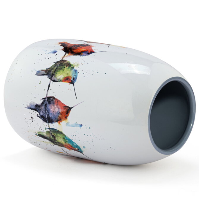 Demdaco/misc Product VASE-HUMMERS ON WIRE DC TALL