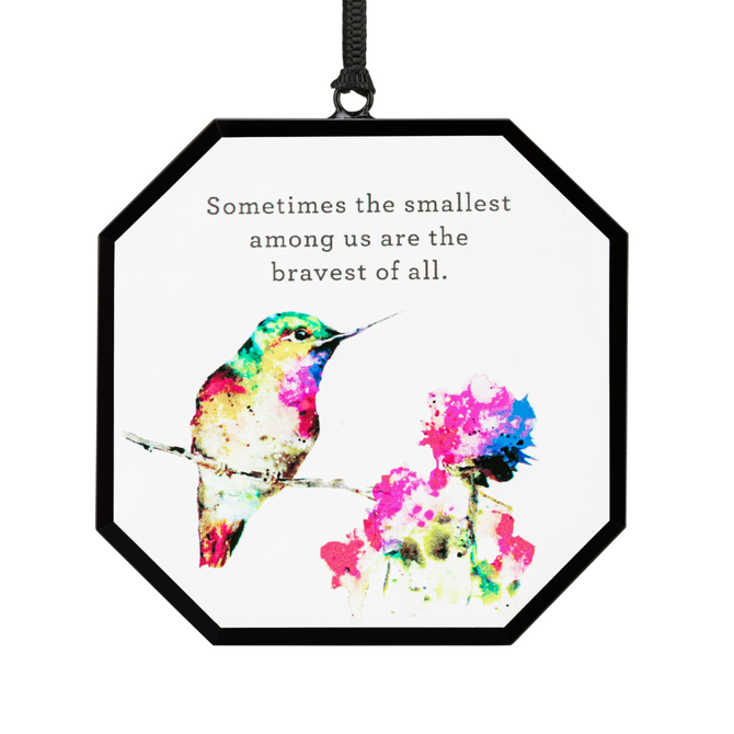 Demdaco/misc Product Suncatcher - Stopping By Hummer