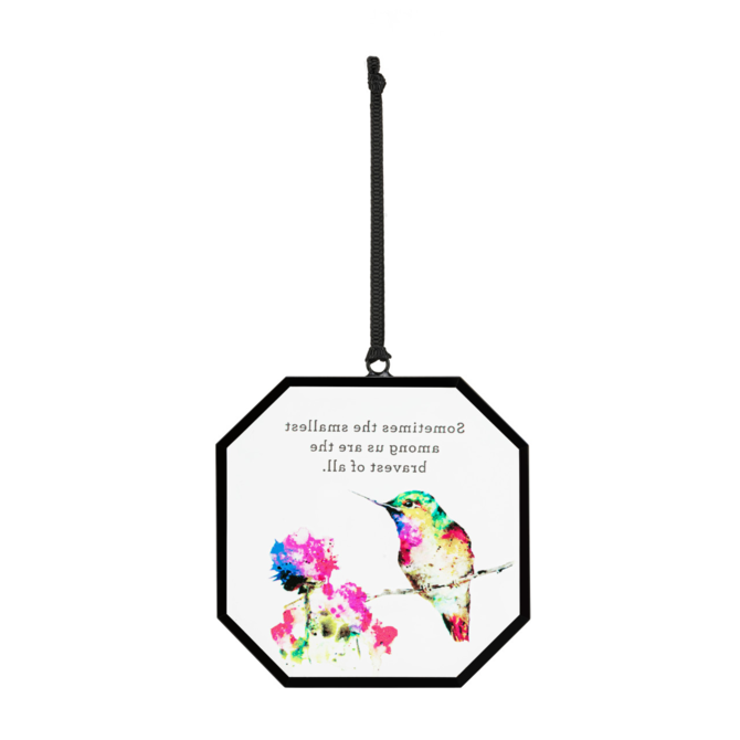 Demdaco/misc Product Suncatcher - Stopping By Hummer