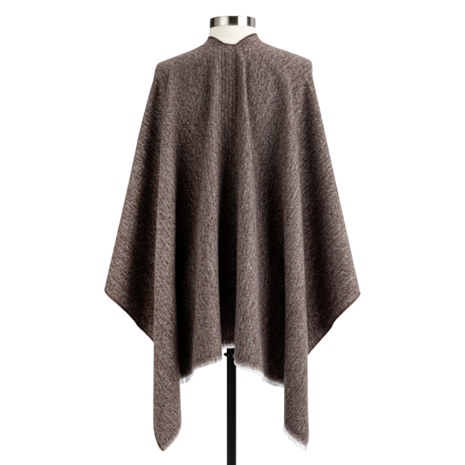 Demdaco/misc Product Wrap - Taupe Heathered Keyhole