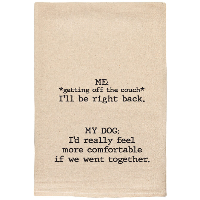 Ellembee Tea Towel - Getting of the Couch