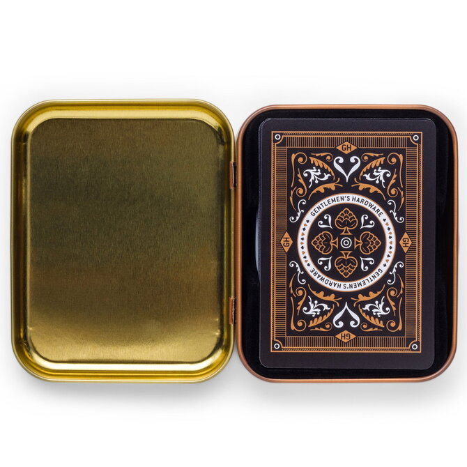 GENTLEMAN'S HARDWARE Playing Cards - Beer/Tin