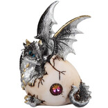 George S Chen DRAGON EGG-SLVR 6"