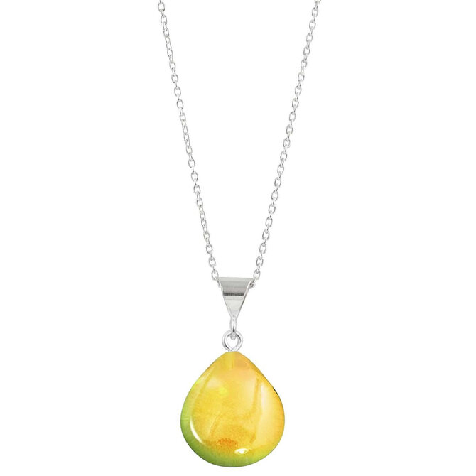 Leightworks Necklace - X Small Drop Fire/Polished