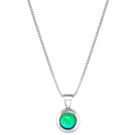 Leightworks *Necklace - Teeny Tiny Green Polished Leightworks *Necklace - Teeny Tiny Green Polished