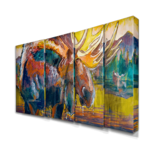 Meissenburg Studios MOOSE 4 PANEL-84X42/ED ANDERSON