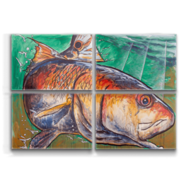 Meissenburg Studios *4 PIECE RED FISH-ED ANDERSON