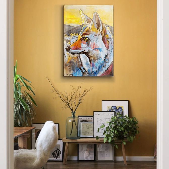 Meissenburg Studios COYOTE-26X37.5/ED ANDERSON