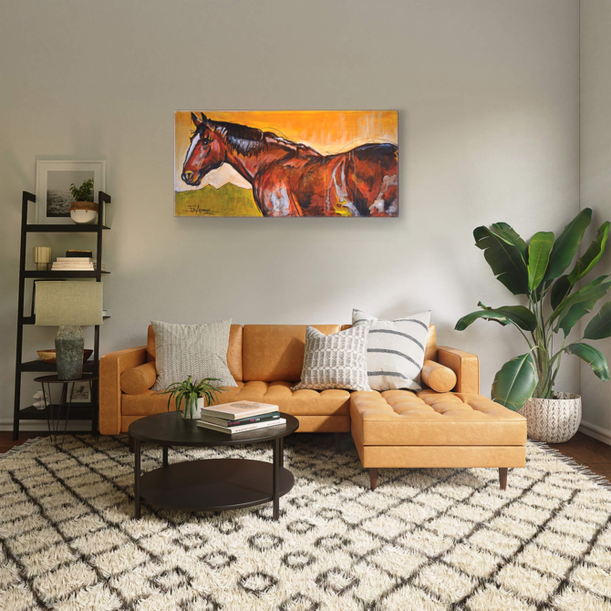 Meissenburg Studios *HORSE-21X42/ED ANDERSON
