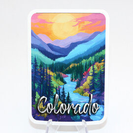 ZEN HILLS STICKER-RIVER SCENE CO