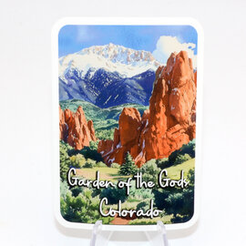 ZEN HILLS STICKER-GARDEN OF THE GODS/PIKES PEAK