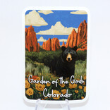 ZEN HILLS STICKER-BEAR/ROCKS/FLOWERS GARDEN OF THE GODS CO