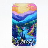 ZEN HILLS MAGNET-RIVER SCENE COLORADO
