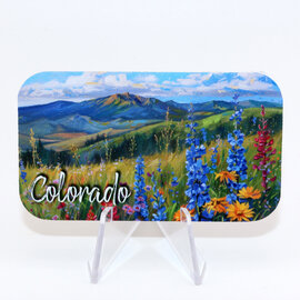 ZEN HILLS MAGNET-WILDFLOWER SCENE CO