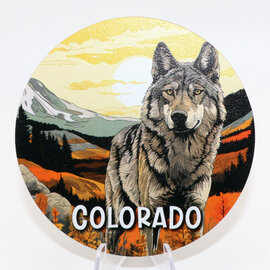 ZEN HILLS COASTER-WOLF/SUNSET COLORADO