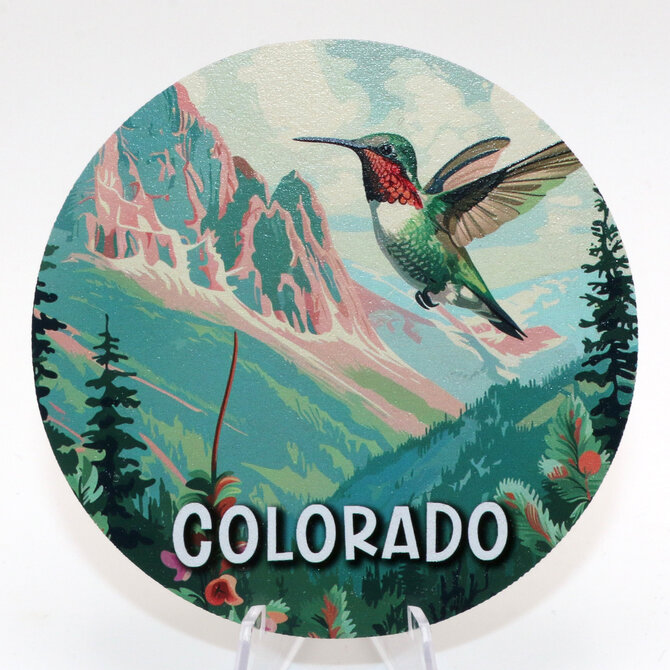 ZEN HILLS COASTER-HUMMER/ROCKS/TREES COLORADO