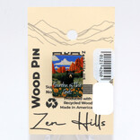 ZEN HILLS PIN-BEAR/ROCKS/FLOWERS GARDEN OF THE GODS