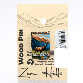 ZEN HILLS PIN-ELK/MOUNTAIN COLORADO