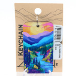 ZEN HILLS KEY CHAIN-RIVER SCENE COLORADO