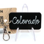 ZEN HILLS KEY CHAIN-RIVER SCENE COLORADO