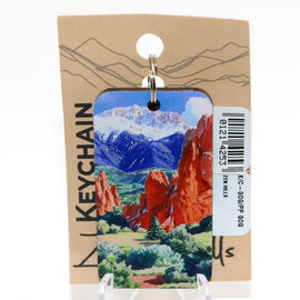 ZEN HILLS KEY CHAIN-GARDEN OF THE GODS/PIKES PEAK GOG