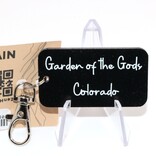 ZEN HILLS KEY CHAIN-GARDEN OF THE GODS/PIKES PEAK GOG