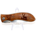 WILD AMERICA KNIFE-DEER WOOD GARDEN OF THE GODS WILD AMERICA KNIFE-DEER WOOD GARDEN OF THE GODS