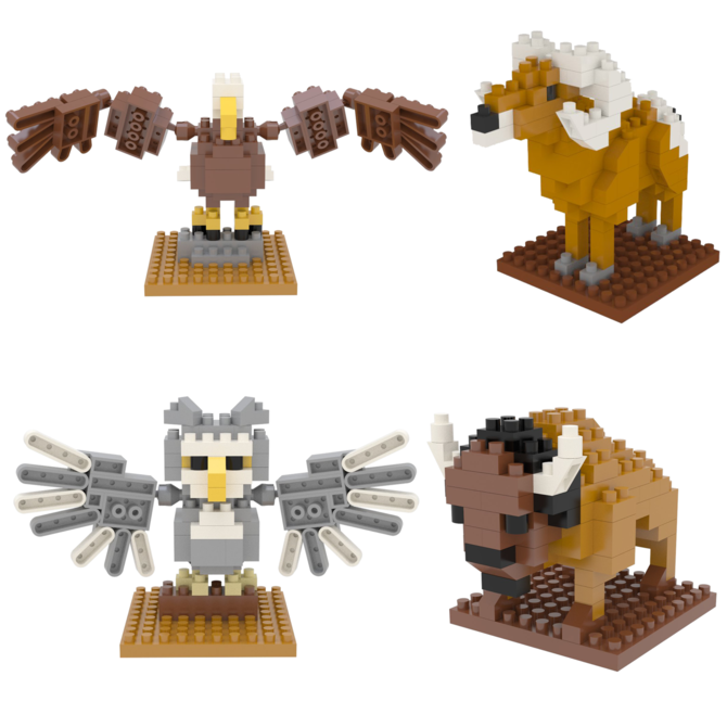 Building Blocks - Mini Wildlife Surprise Bag
