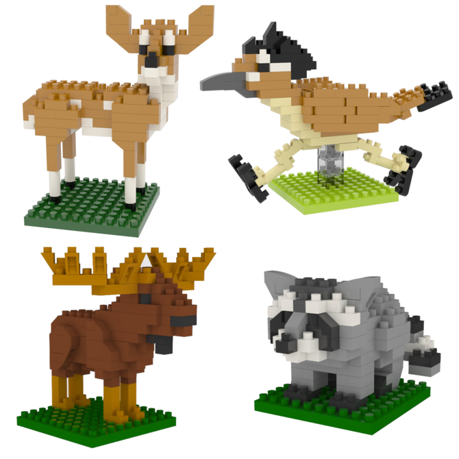 Building Blocks - Mini Wildlife Surprise Bag
