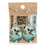 ZEN HILLS EARRING-HUMMER/ROCKS/TREES