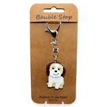 Wheeler Updated Skus KEY CLIP-DOG SHIH TZU BRWN/TAN/WHT