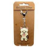 Wheeler Updated Skus KEY CLIP-DOG YORKSHIRE TERRIER BRWN/TAN