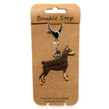 Wheeler Updated Skus KEY CLIP-DOG DOBERMAN PINSCHER BRWN