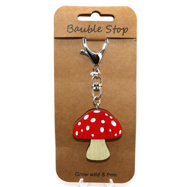 Wheeler Updated Skus KEY CLIP-MUSHROOM RED/WHT