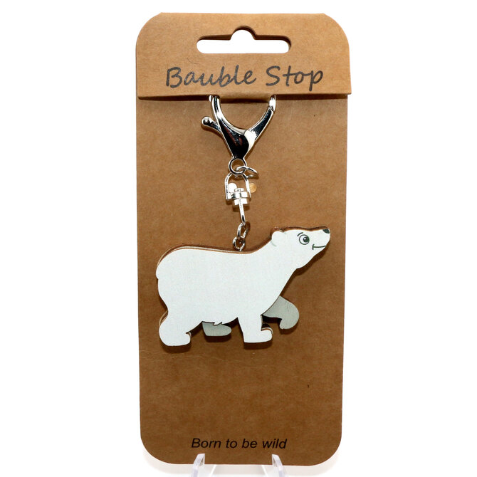 Wheeler Updated Skus KEY CLIP-POLAR BEAR