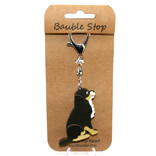 Wheeler Updated Skus KEY CLIP-DOG BERNESE MNT BRWN/TAN/WHT