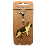 Wheeler Updated Skus KEY CLIP-DOG GERMAN SHEPARD BRWN/TAN