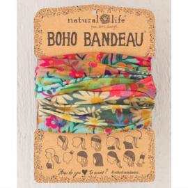 Natural Life Boho Bandeau - Wildflower Border