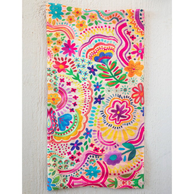 Natural Life Boho Bandeau - Rainbow Doodle