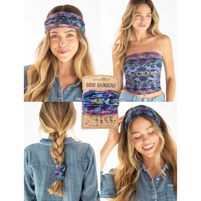 Natural Life Boho Bandeau - Border Folk Garden