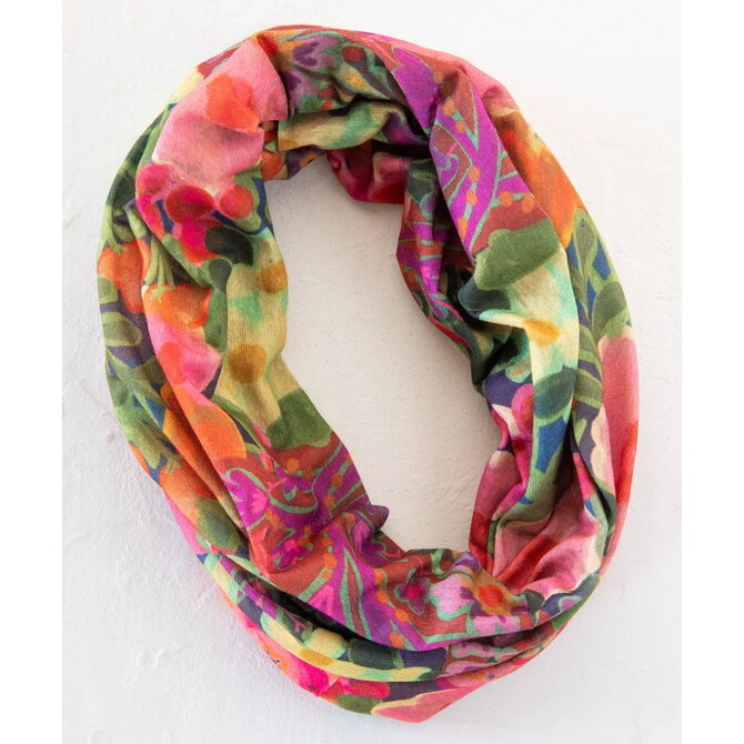 Natural Life Boho Bandeau - Pink Painted Garden