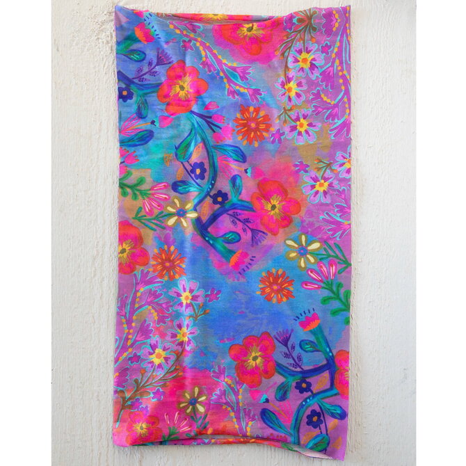 Natural Life Boho Bandeau - Neon Blue/Pink