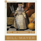 NEW YORK PUZZLE CO Puzzle - Lady Camembert 500PC NEW YORK PUZZLE CO Puzzle - Lady Camembert 500PC