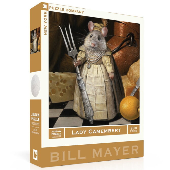 NEW YORK PUZZLE CO Puzzle - Lady Camembert 500PC