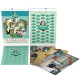 NEW YORK PUZZLE CO Playing Cards - Janet Hill NEW YORK PUZZLE CO Playing Cards - Janet Hill