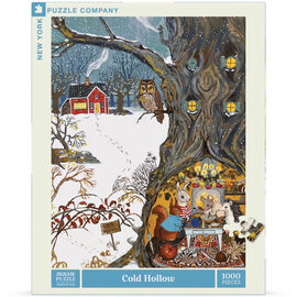 NEW YORK PUZZLE CO Puzzle - Cold Hollow 1000PC NEW YORK PUZZLE CO Puzzle - Cold Hollow 1000PC