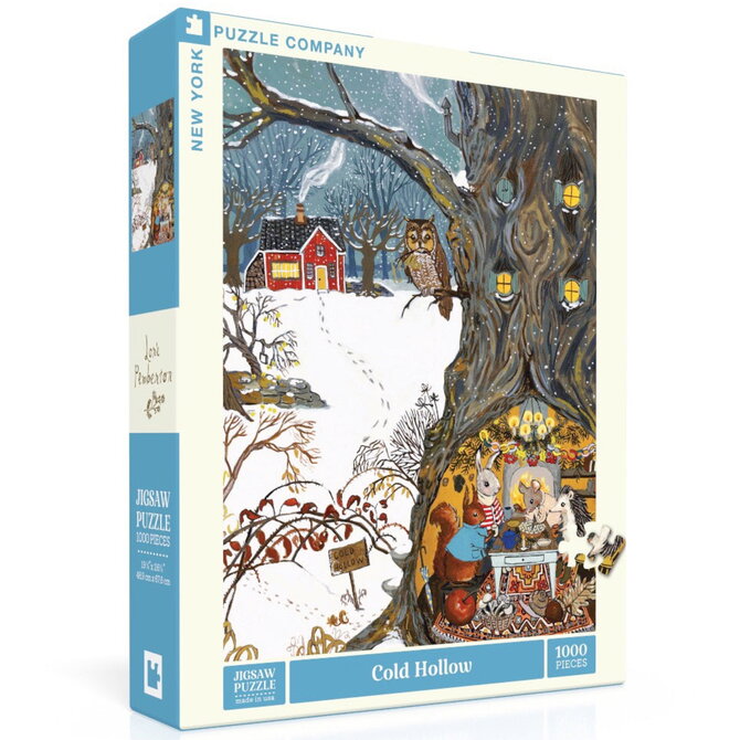 NEW YORK PUZZLE CO Puzzle - Cold Hollow 1000PC